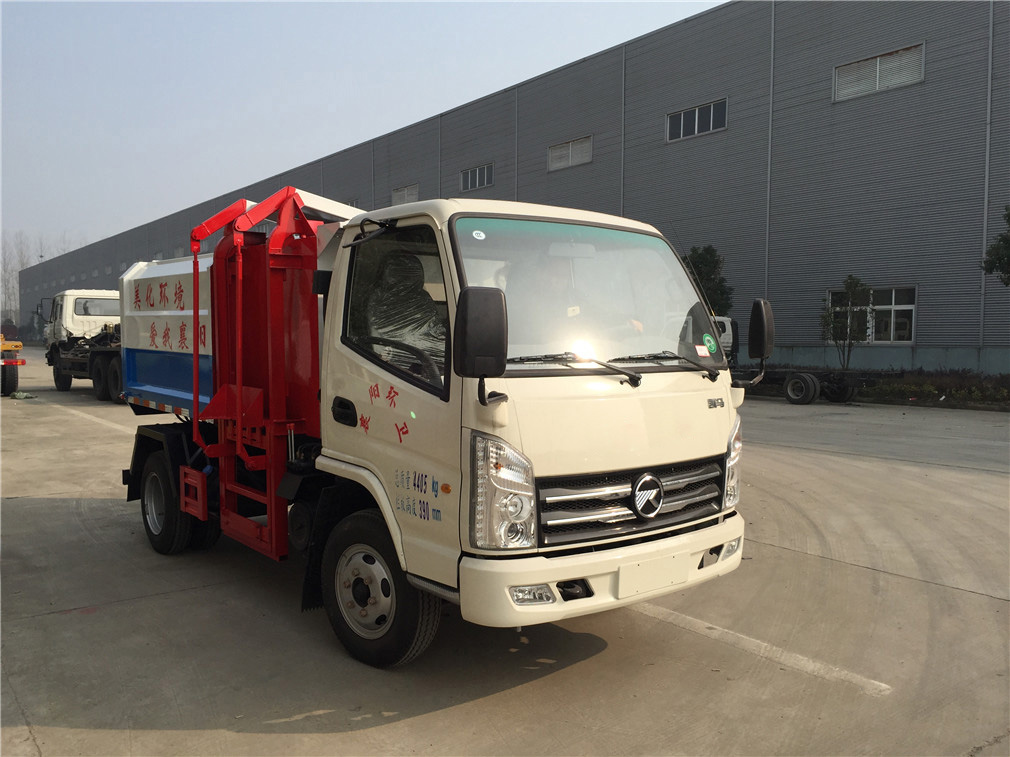 凱馬(3方)掛桶式垃圾車