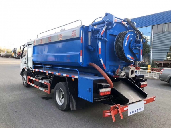 東風K7凱普特3.6水/4.8塵 8噸清洗吸污車(國六)