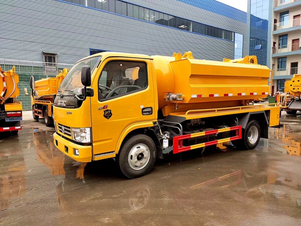 東風D6多利卡2水4塵 6方清洗吸污車(國六)