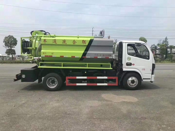 東風(fēng)國六多利卡D6清洗吸污車