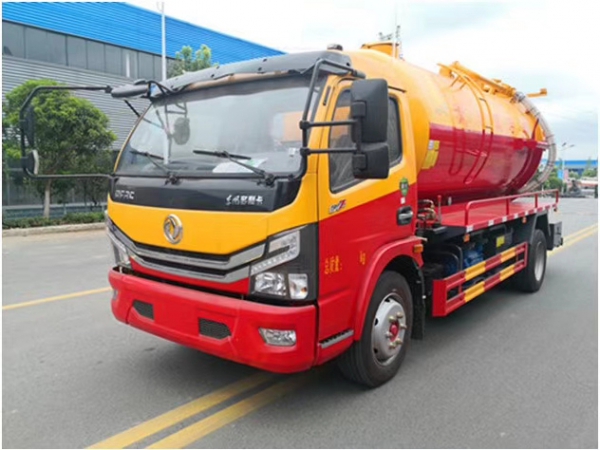 大多利卡8方 清洗吸污車(一體罐) 國六