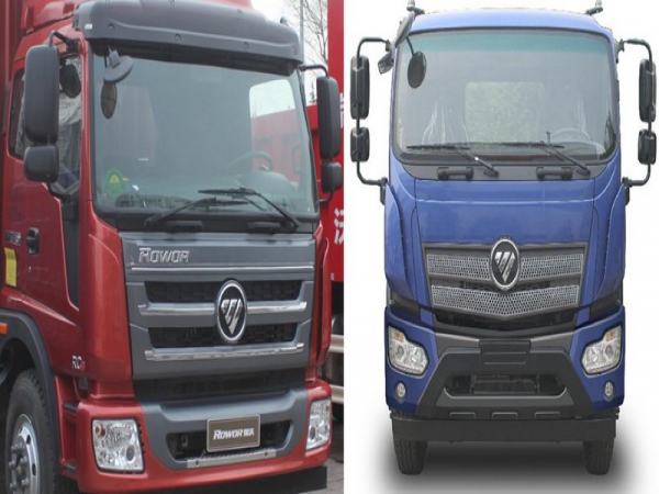 福田瑞沃?jǐn)[臂式垃圾車(8-10方)