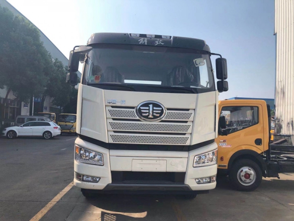 國(guó)六解放25噸拖吊聯(lián)體清障車